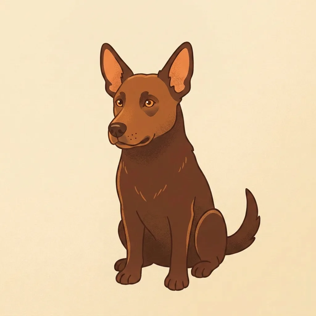 Dog skin inspection body map: Head zone, where to scan for ticks, fleas and skin issues
